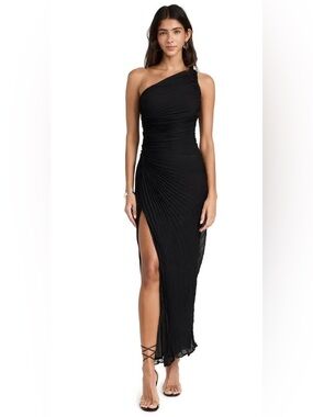 Rococo Sand Black One-Shoulder Luca Maxi